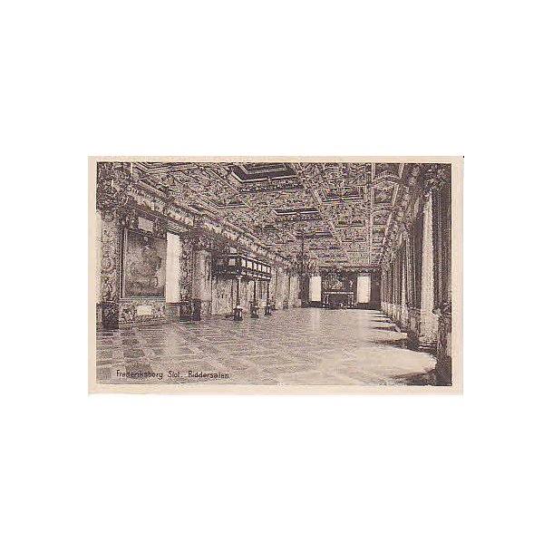 Frederiksborg Slot. Riddersalen- C.R.19