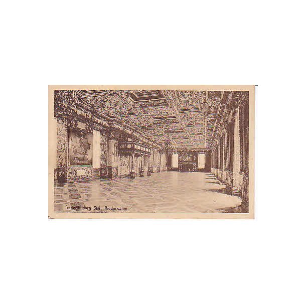 Frederiksborg Slot. Riddersalen- F.K. 19