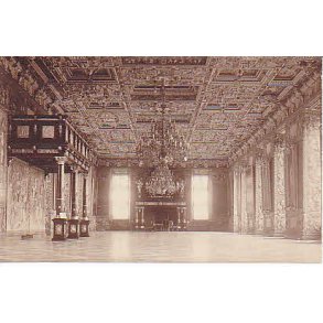 Frederiksborg Slot. Riddersalen- Fotokort