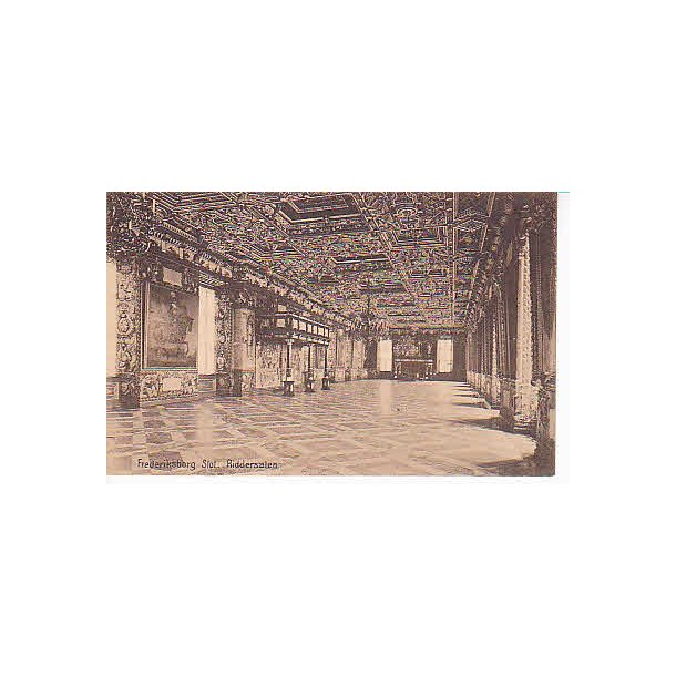 Frederiksborg Slot. Riddersalen- K.P.12