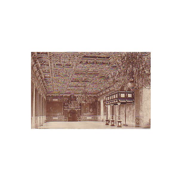 Frederiksborg Slot. Riddersalen- Fotokort