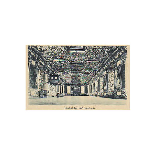 Frederiksborg Slot. Riddersalen- D.u/n