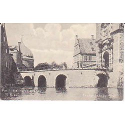 Frederiksborg Slot. Esbroen Parti fra Nordsj&aelig;lland