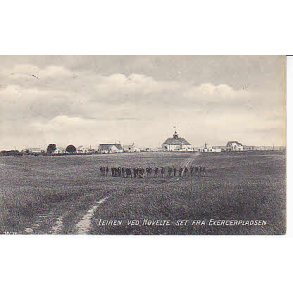 Lejren ved Høvelte set fra Exercerpladsen.F.D. 405