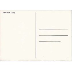 Birker&oslash;d Kirke - u/n