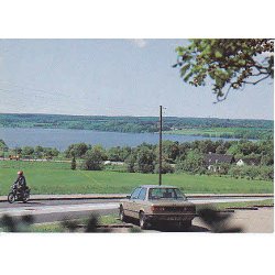 Udsigt over Sj&aelig;ls&oslash; set fra &Aring;sebakken -B.T. u/n