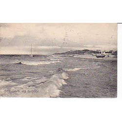 Strandparti ved Raageleje. C.F. u/n