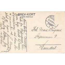 Strandparti ved Raageleje. C.F. u/n