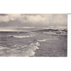 Strandparti ved Raageleje. C.F. u/n