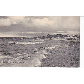 Strandparti ved Raageleje. C.F. u/n