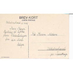 Strandparti ved Raageleje. C.F. u/n