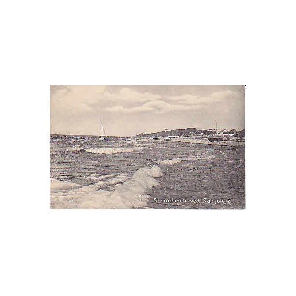 Strandparti ved Raageleje. St. 5859