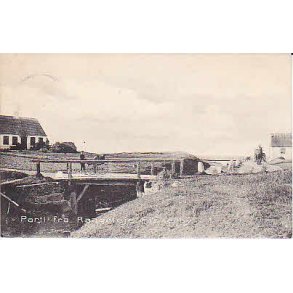 Parti fra Raageleje Fiskerby. St. 5855