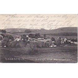 Udsigt fra M&oslash;llebakken - Skamstrup - JKP 11686