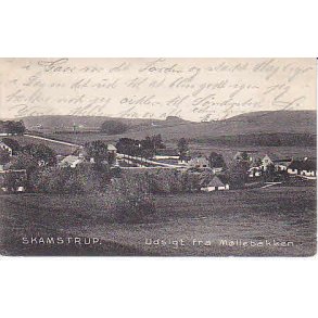 Udsigt fra M&oslash;llebakken - Skamstrup - JKP 11686