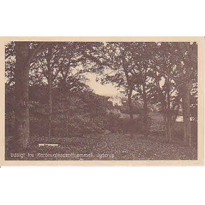 Udsigt fra Rekonvalcenthjemmet - Jyderup.