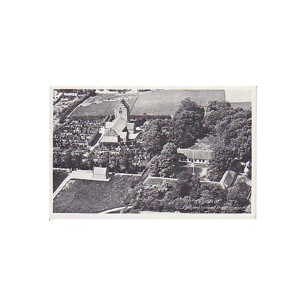 Egebjerg Kirke og Pr&aelig;stegaard .V.A. 79709