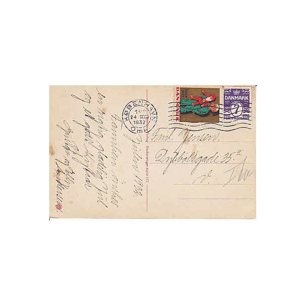 1932 p&aring; Postkort