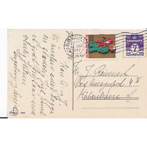 Julemrke 1932 p Postkort