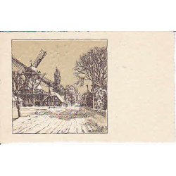 Julemrke 1932 p Postkort