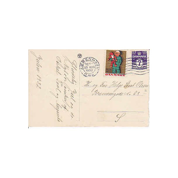 1932 p&aring; Postkort