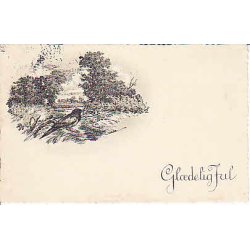 Julem�rke 1931 p� Postkort