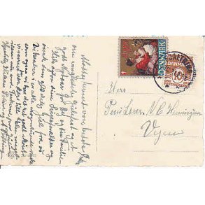 Julem�rke 1931 p� Postkort