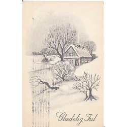 Julem�rke 1931 p� Postkort