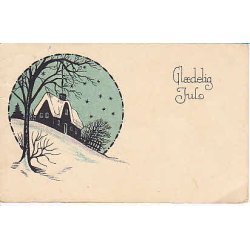 Julem�rke 1931 p� Postkort