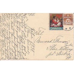 Julem�rke 1931 p� Postkort