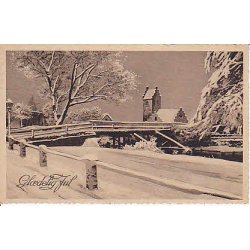 Julem�rke 1931 p� Postkort