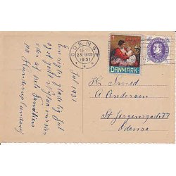 Julem�rke 1931 p� Postkort