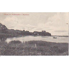 Udsigt fra Strandpromenaden - Skelskør. L.C.547