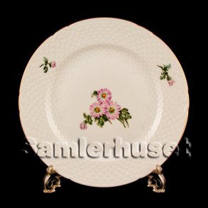 Crysantemum Tallerken Flad 21 cm.