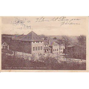 Udsigt over Folkeh�jskolen Vallekilde - S.Bay 6235