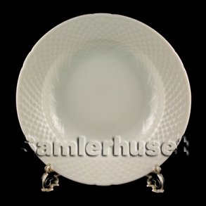 Elegance Hvid Tallerken dyb 21 cm.