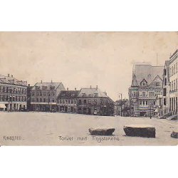 Ringsted-.Torvet med Tingstenene. A.F. 66
