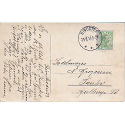 Artellerikasernen -1914 - Fotokort