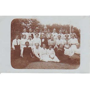 K&aelig;rehave - Landhusholdningsskole - Fotokort