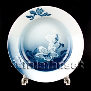 Julerose Tallerken Dyb 21 cm.