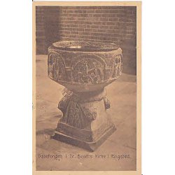 D�befonden i St. Bendts Kirke   Ringsted - A.F.614