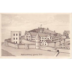Kallundborg gamle Slot. L.E. 18809