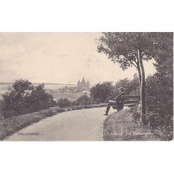 Kallundborg.Udsigt fra M&oslash;llebakken.St. 7448