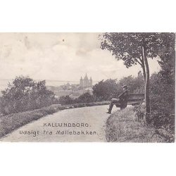 Kallundborg.Udsigt fra M&oslash;llebakken.St. 7446
