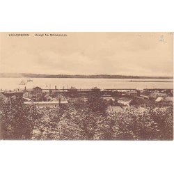Kallundborg.Udsigt fra M&oslash;llebakken. E.K. u/n