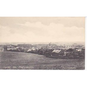 Kallundborg.Udsigt fra M&oslash;llebakken. J.M. Eneret