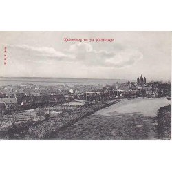 Kallundborg.Set fra M&oslash;llebakken. WKF 2178