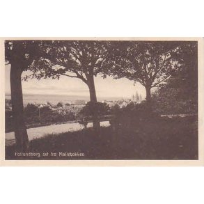 Kallundborg.Set fra M�llebakken. L.E. 57222