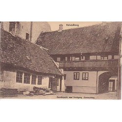 Kallundborg.Gaardinteri&oslash;r med Svalegang. J.M.