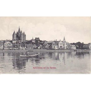 Kallundborg set fra Fjorden. W.4067